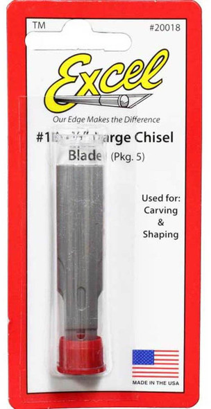 EXC20018 - Excel #18 1/2 Large Chisel Blade"
