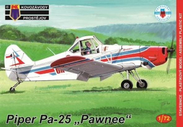 KPMKPM0123 - Kovozavody Prostejov 1/72 Piper Pa-25 Pawnee