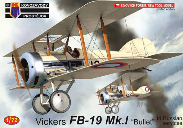 KPMKPM0251 - Kovozavody Prostejov 1/72 Vickers FB-19 Mk.I Bullet