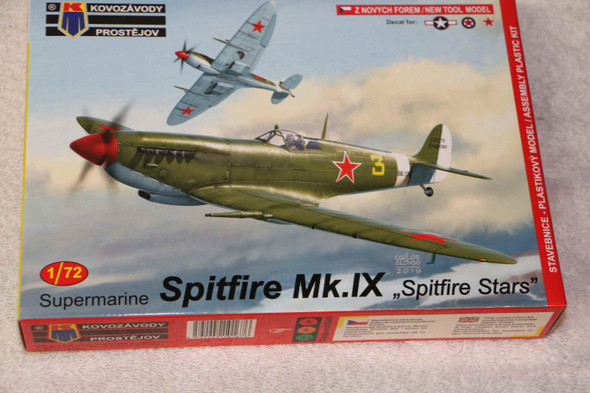 KPM0167 - Kovozavody Prostejov 1/72  Spitfire Mk.IX Spitfire Stars""