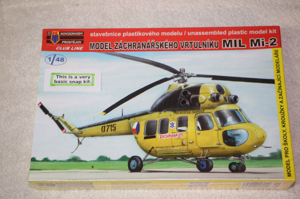 KPMCLK4801 - Kovozavody Prostejov 1/48 MIL Mi-2 [snap fit]