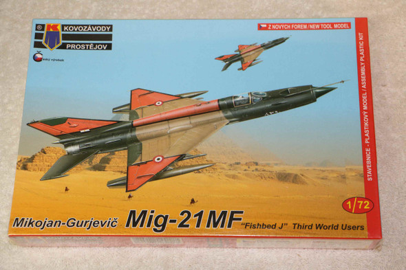 KPM0088 - Kovozavody Prostejov 1/72 MiG-21MF Fishbed-J 3rd world users