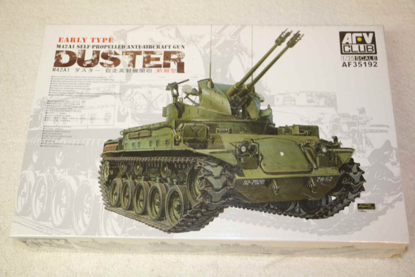 AFVAF35192 - AFV Club 1/35 M42A1 Duster (early) AA gun