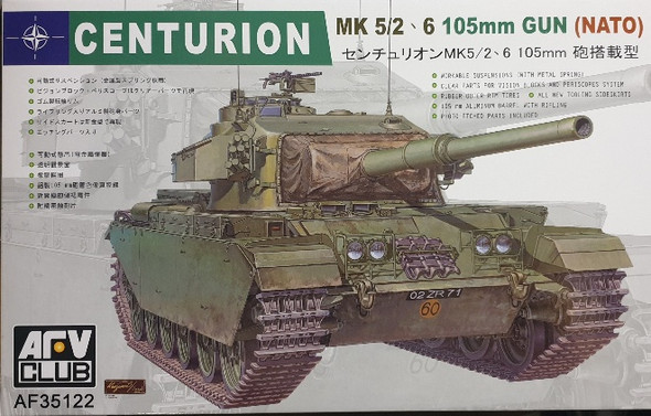 AFVAF35122 - AFV Club 1/35 Centurion Mk.5/2 105mm NATO