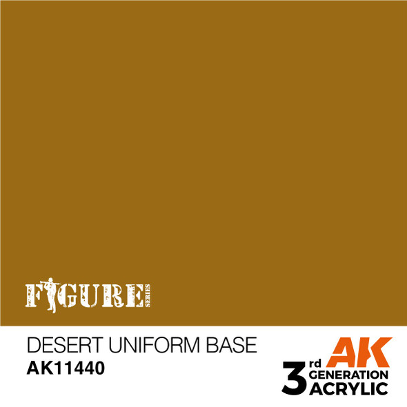 AKI11440 - AK Interactive 3rd Generation Desert Uniform Base - 17ml - Acrylic