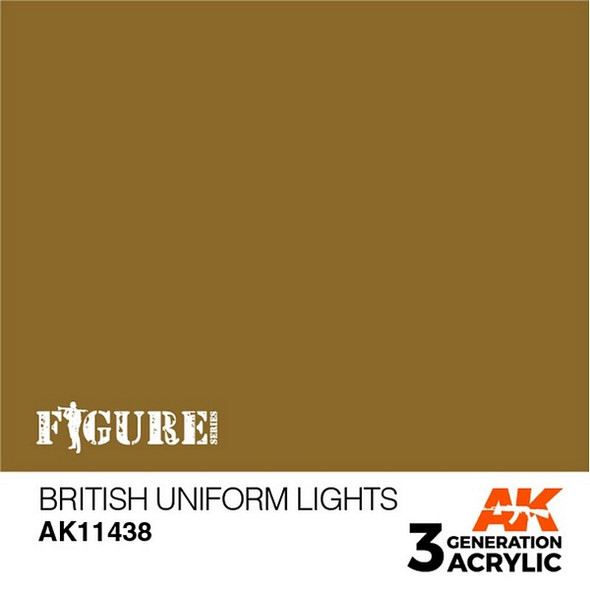 AKI11438 - AK Interactive 3rd Generation British Uniform Highlights