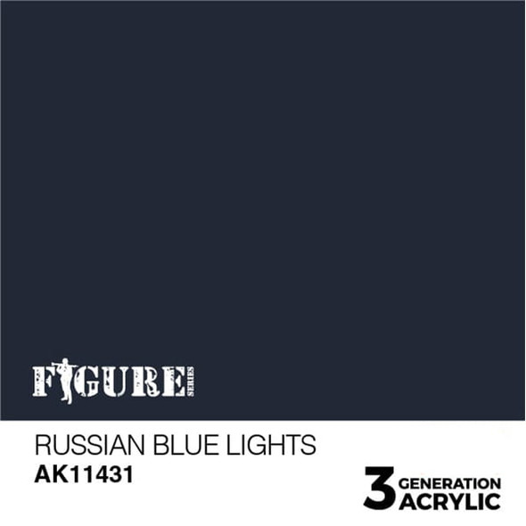 AKI11431 - AK Interactive 3rd Generation Russian Blue Highlights