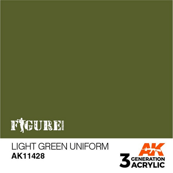 AKI11428 - AK Interactive 3rd Generation Light Green Uniform