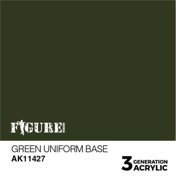 AKI11427 - AK Interactive 3rd Generation Green Uniform Base