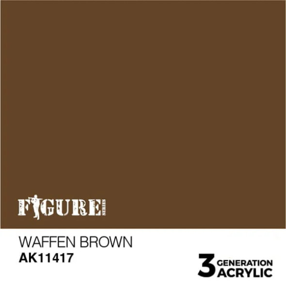 AKI11417 - AK Interactive 3rd Generation Waffen Brown