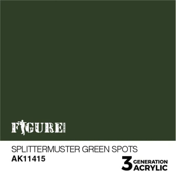AKI11415 - AK Interactive 3rd Generation Splittermuster Green Spots