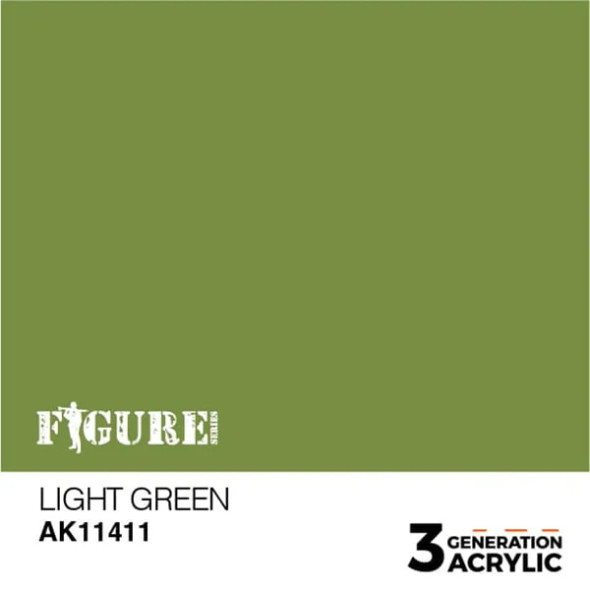 AKI11411 - AK Interactive 3rd Generation Light Green