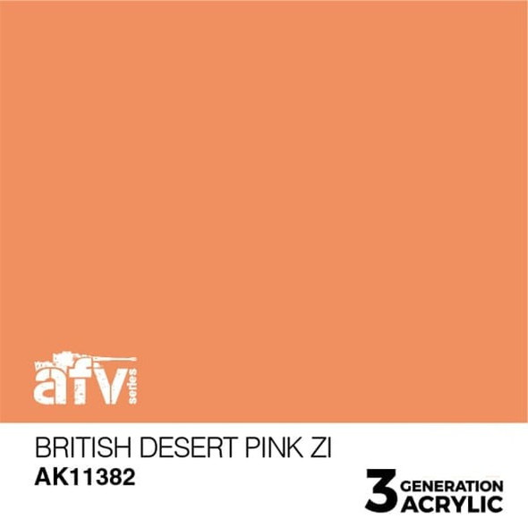 AKI11382 - AK Interactive 3rd Generation British Desert Pink ZI
