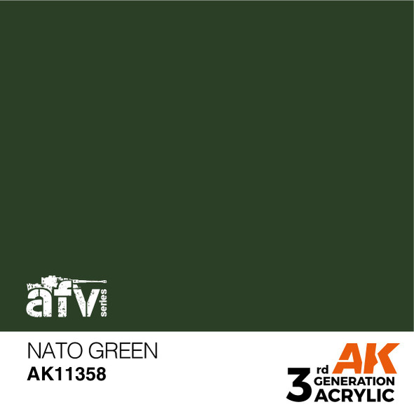 AKI11358 - AK Interactive 3rd Generation NATO Green