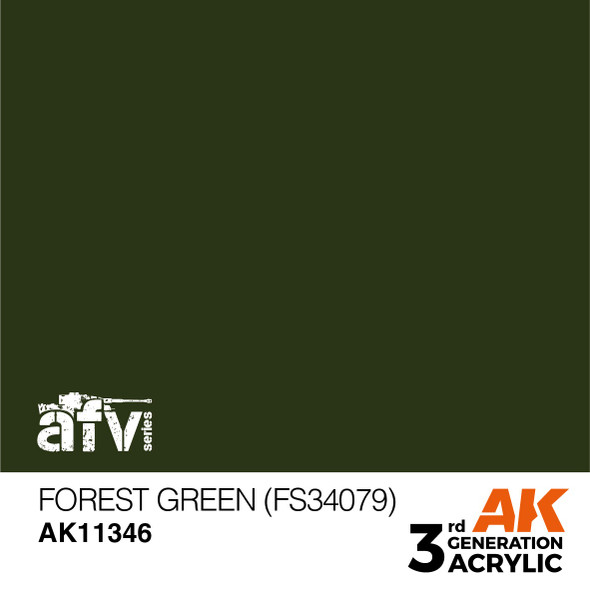 AKI11346 - AK Interactive 3rd Generation Forest Green FS34079