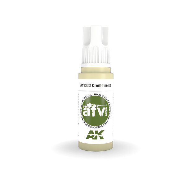 AKI11333 - AK Interactive 3rd Generation Cremeweiss - 17ml - Acrylic