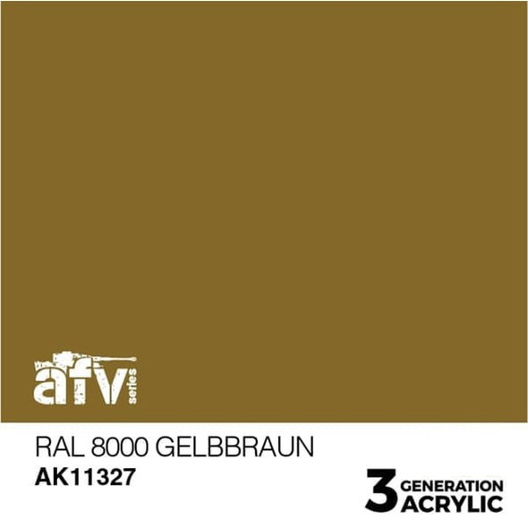 AKI11327 - AK Interactive 3rd Generation RAL8000 Gelbbraun