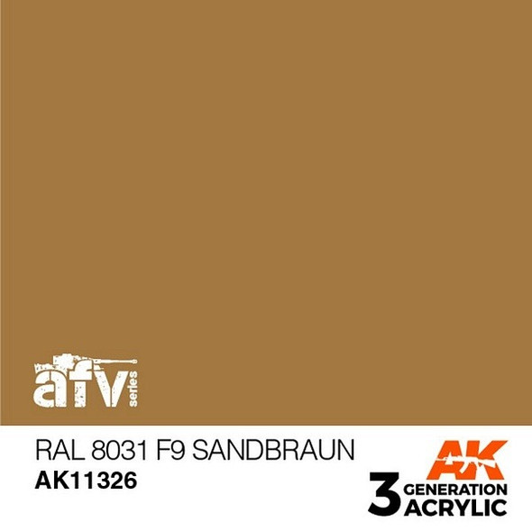 AKI11326 - AK Interactive 3rd Generation RAL8031 Sandbraun