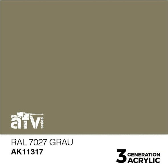 AKI11317 - AK Interactive 3rd Generation RAL7027 Grau