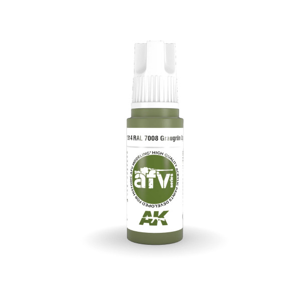 AKI11314 - AK Interactive 3G Acrylic RAL7008 Graugrun 2 17ml