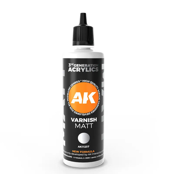 AKI11237 - AK Interactive 3rd Generation Matt Varnish 100ml