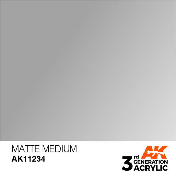 AKI11234 - AK Interactive 3rd Generation Matte Medium