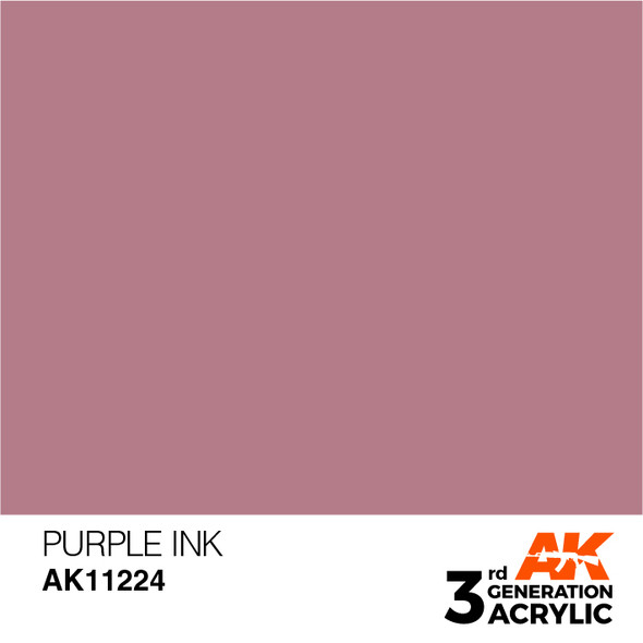 AKI11224 - AK Interactive 3rd Generation Purple Ink