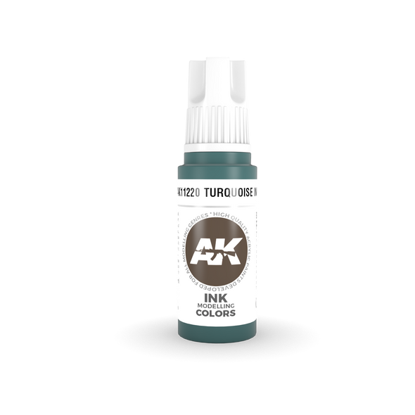 AKI11220 - AK Interactive 3rd Generation Turquoise Ink