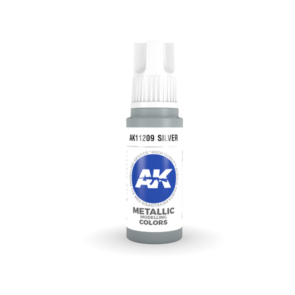 AKI11209 - AK Interactive 3G Acrylic Silver 17ml