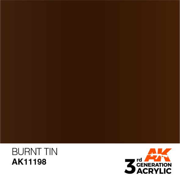 AKI11198 - AK Interactive 3rd Generation Burnt Tin