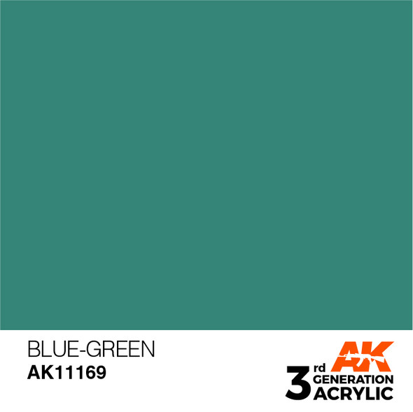 AKI11169 - AK Interactive 3rd Generation Blue Green