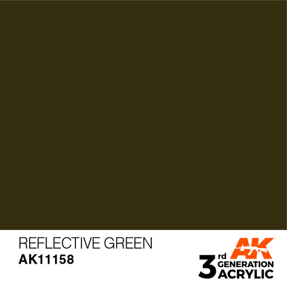 AKI11158 - AK Interactive 3rd Generation Reflective Green