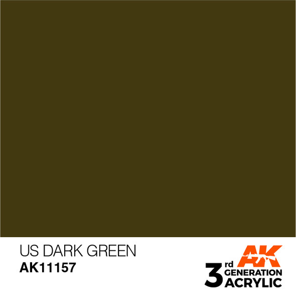 AKI11157 - AK Interactive 3rd Generation US Dark Green