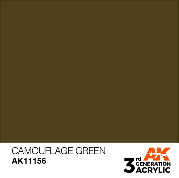 AKI11156 - AK Interactive 3rd Generation Camouflage Green