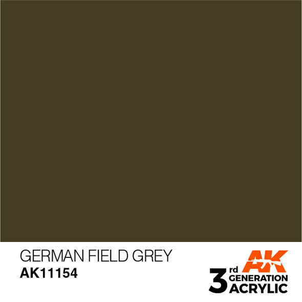 AKI11154 - AK Interactive 3rd Generation German Field Grey