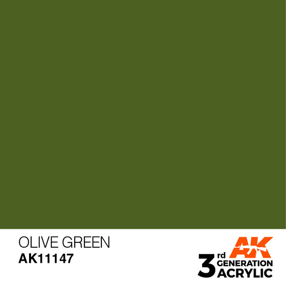 AKI11147 - AK Interactive 3rd Generation Olive Green