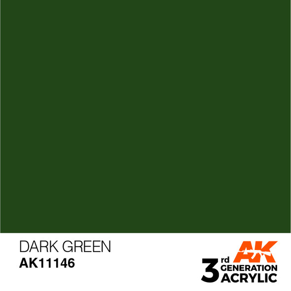 AKI11146 - AK Interactive 3rd Generation Dark Green