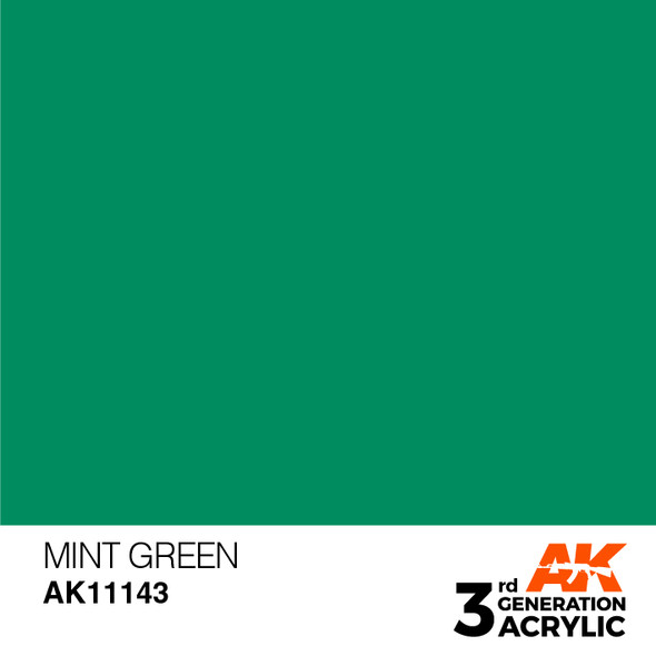 AKI11143 - AK Interactive 3rd Generation Mint Green