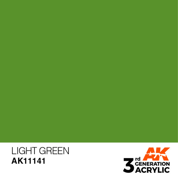 AKI11141 - AK Interactive 3rd Generation Light Green