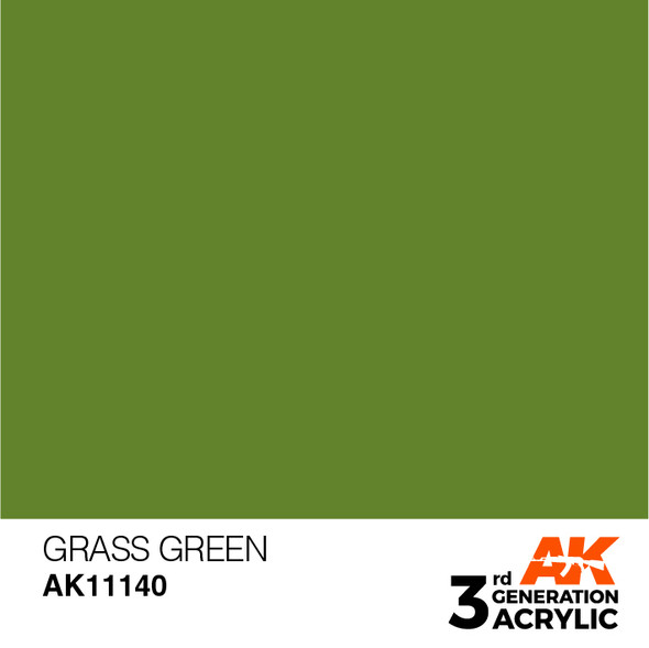 AKI11140 - AK Interactive 3rd Generation Grass Green