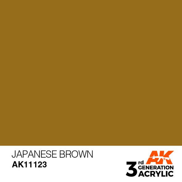 AKI11123 - AK Interactive 3rd Generation Japanese Brown