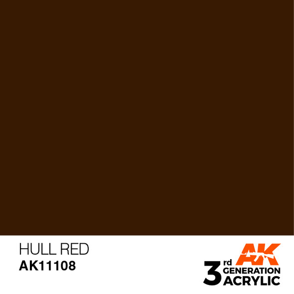 AKI11108 - AK Interactive 3rd Generation Hull Red