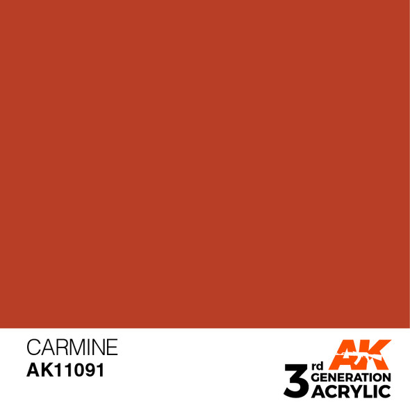 AKI11091 - AK Interactive 3rd Generation Carmine