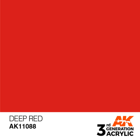 AKI11088 - AK Interactive 3rd Generation Deep Red