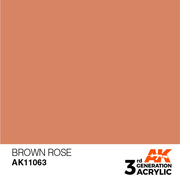 AKI11063 - AK Interactive 3rd Generation Brown Rose