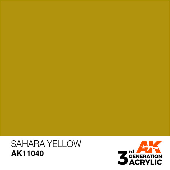 AKI11040 - AK Interactive 3rd Generation Sahara Yellow