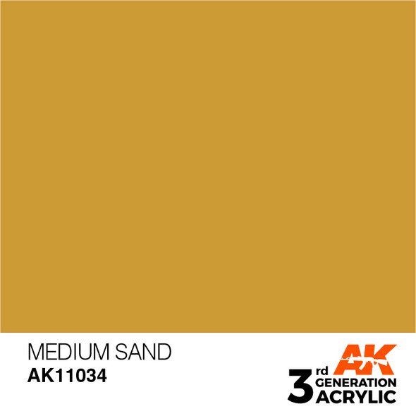 AKI11034 - AK Interactive 3rd Generation Medium Sand