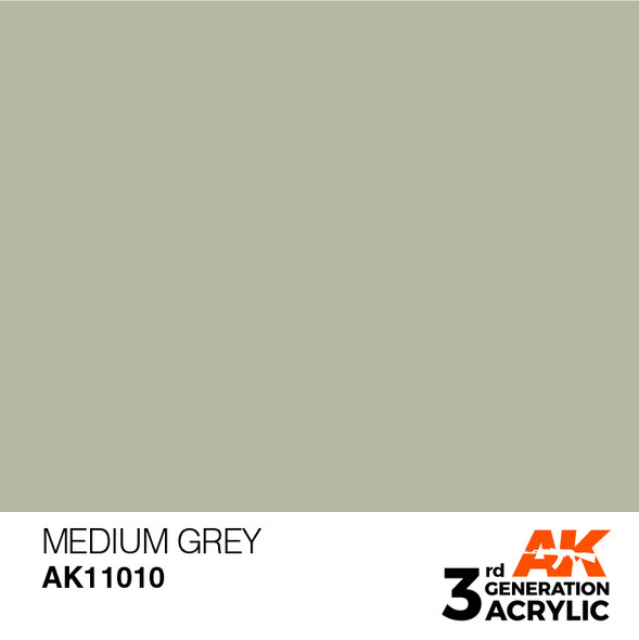 AKI11010 - AK Interactive 3rd Generation Medium Grey