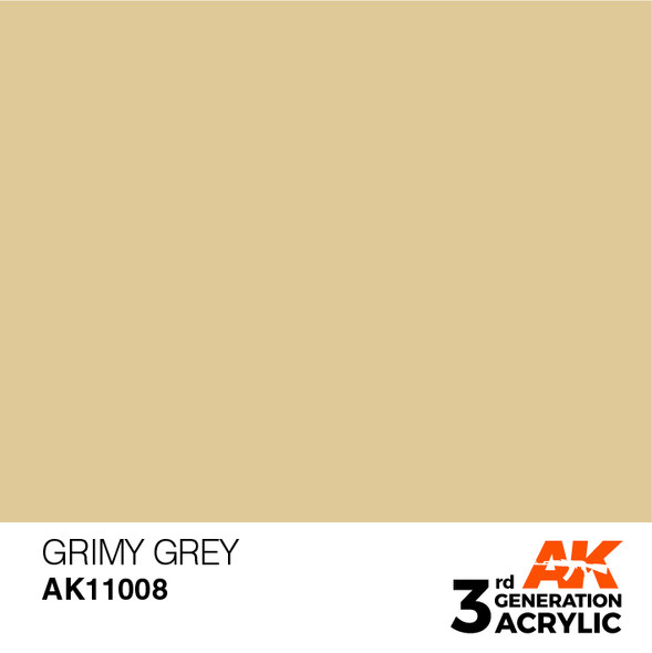 AKI11008 - AK Interactive 3rd Generation Grimy Grey