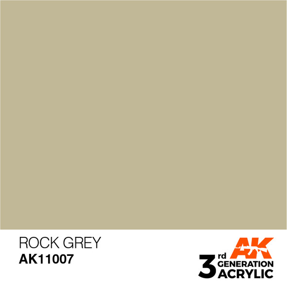 AKI11007 - AK Interactive 3rd Generation Rock Grey